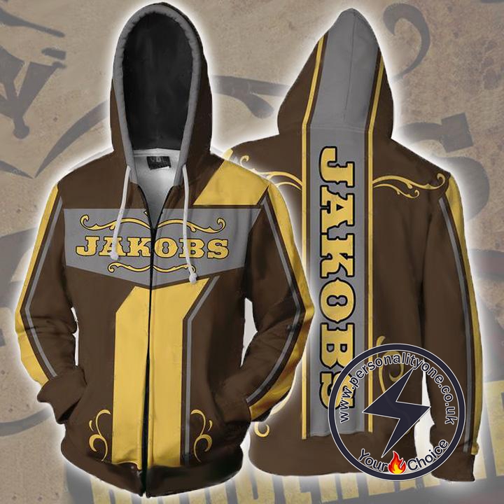 Borderlands Hoodies - Borderlands Jakobs Zip Up Hoodie Jacket